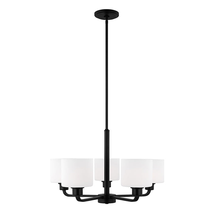 Sea Gull 3128805EN3 Canfield 5-lt 24" LED Chandelier