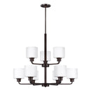 Sea Gull 3128809 Canfield 9-lt 31" Chandelier
