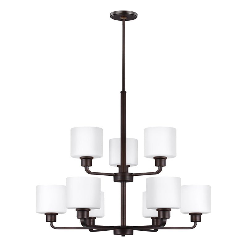 Sea Gull 3128809EN3 Canfield 9-lt 31" LED Chandelier