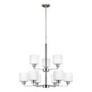 Sea Gull 3128809EN3 Canfield 9-lt 31" LED Chandelier
