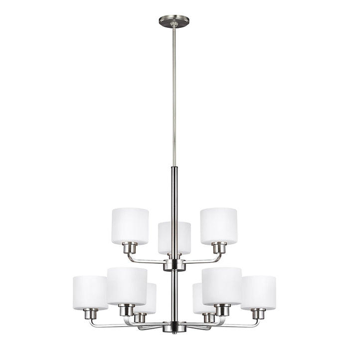 Sea Gull 3128809EN3 Canfield 9-lt 31" LED Chandelier