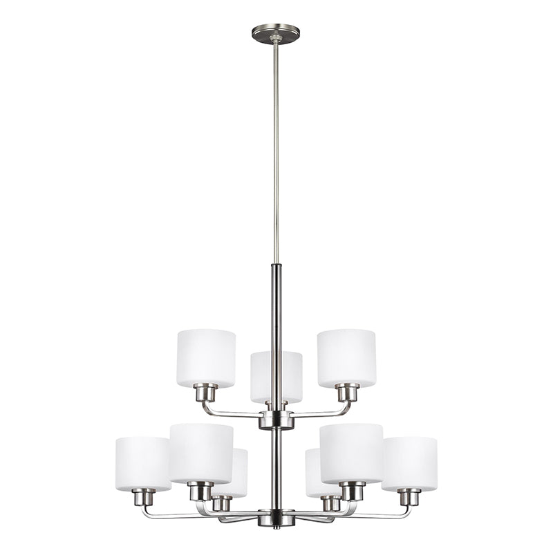 Sea Gull 3128809EN3 Canfield 9-lt 31" LED Chandelier