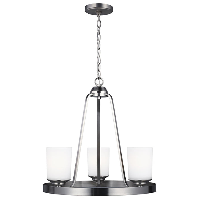 Sea Gull 3130703EN3 Kemal 3-lt 19" LED Chandelier