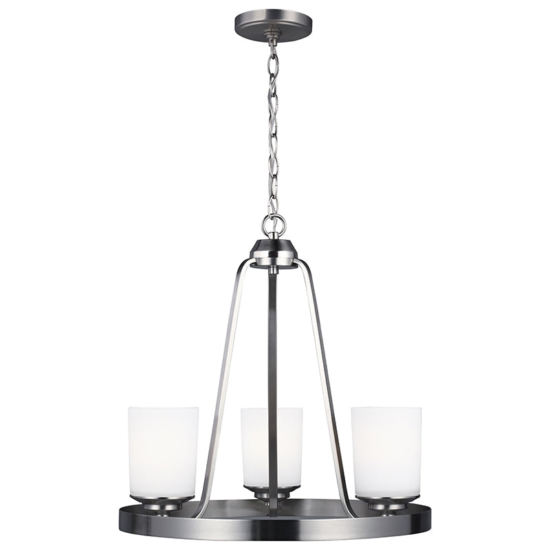 Sea Gull 3130703EN3 Kemal 3-lt 19" LED Chandelier