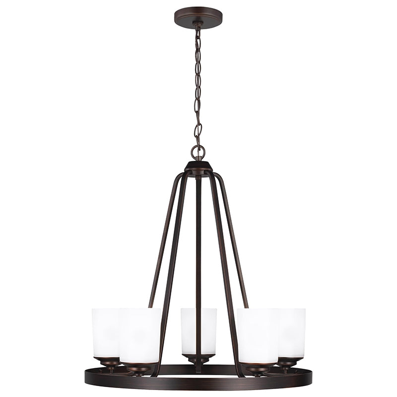 Generation 3130705 Kemal 5-lt 24" Chandelier
