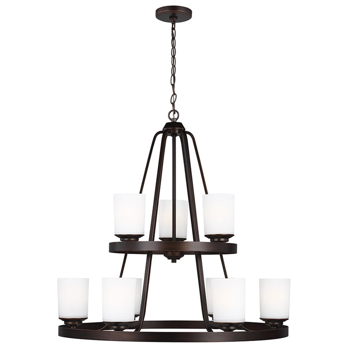 Sea Gull 3130709 Kemal 9-lt 30" Chandelier