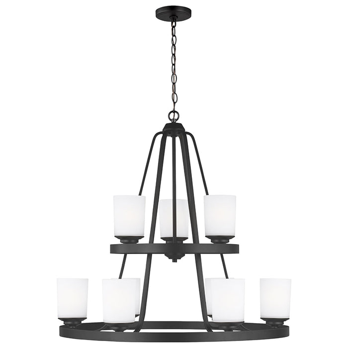 Sea Gull 3130709EN3 Kemal 9-lt 30" LED Chandelier