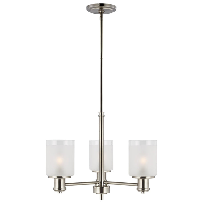 Sea Gull 3139803EN3 Norwood 3-lt 20" LED Chandelier