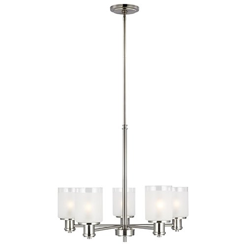 Sea Gull 3139805EN3 Norwood 5-lt 25" LED Chandelier