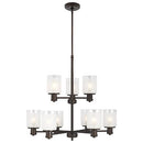 Sea Gull 3139809EN3 Norwood 9-lt 28" LED Chandelier