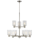Sea Gull 3139809EN3 Norwood 9-lt 28" LED Chandelier
