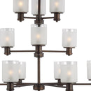 Sea Gull 3139812EN3 Norwood 12-lt 36" LED Chandelier