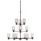 Sea Gull 3139812EN3 Norwood 12-lt 36" LED Chandelier