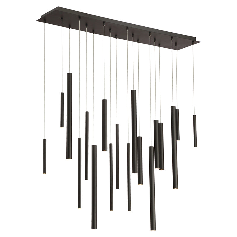 Eurofase 31446 Santana 18-lt 42" LED Linear Chandelier