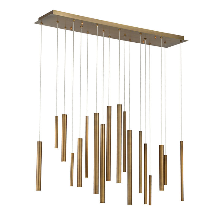 Eurofase 31446 Santana 18-lt 42" LED Linear Chandelier