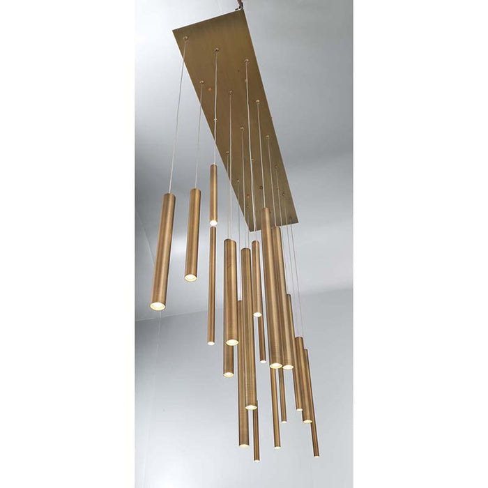 Eurofase 31446 Santana 18-lt 42" LED Linear Chandelier