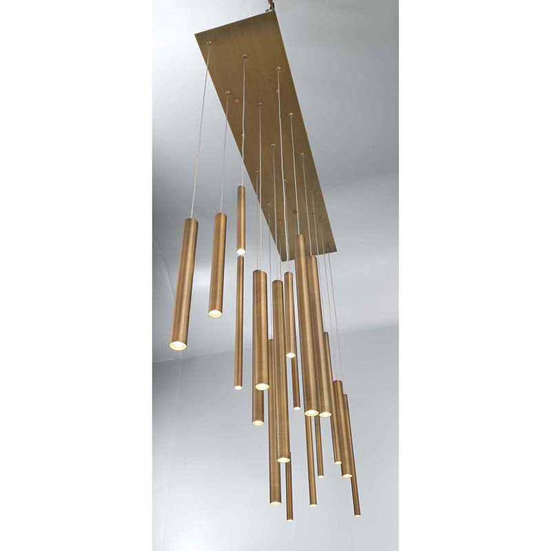 Eurofase 31446 Santana 18-lt 42" LED Linear Chandelier