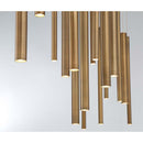 Eurofase 31446 Santana 18-lt 42" LED Linear Chandelier