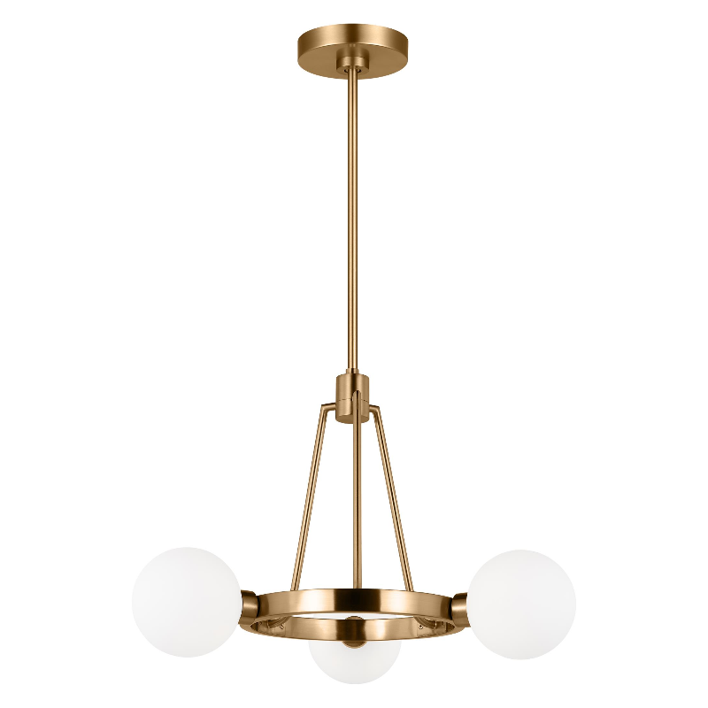 Sea Gull 3161603 Clybourn 3-lt 21" Chandelier