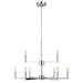 Visual Comfort 3164209 Fullton 9-lt 30" Chandelier - Chrome