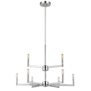 Visual Comfort 3164209EN Fullton 9-lt 30" LED Chandelier