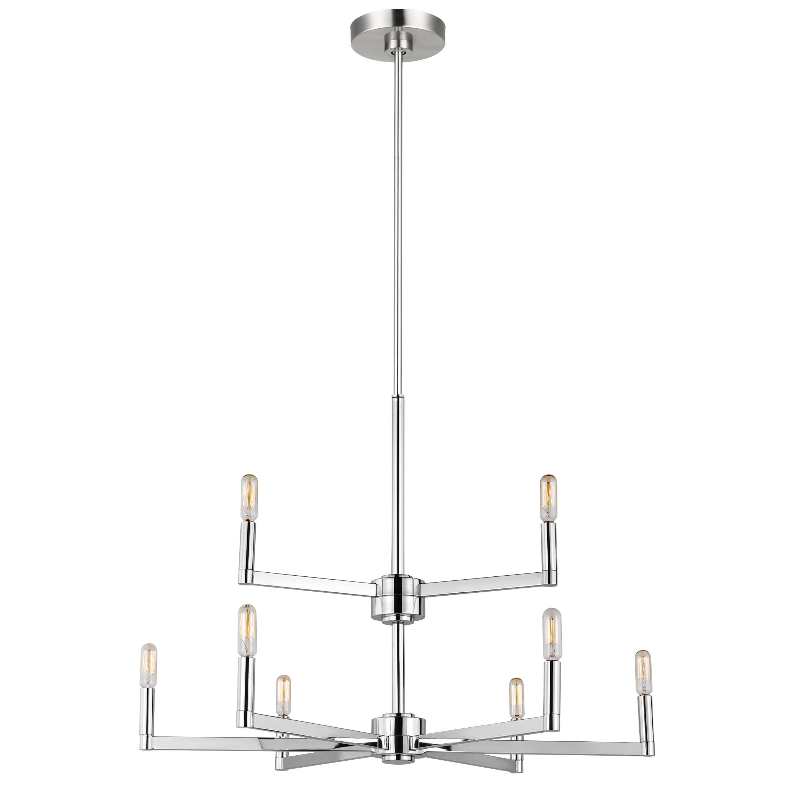 Visual Comfort 3164209EN Fullton 9-lt 30" LED Chandelier