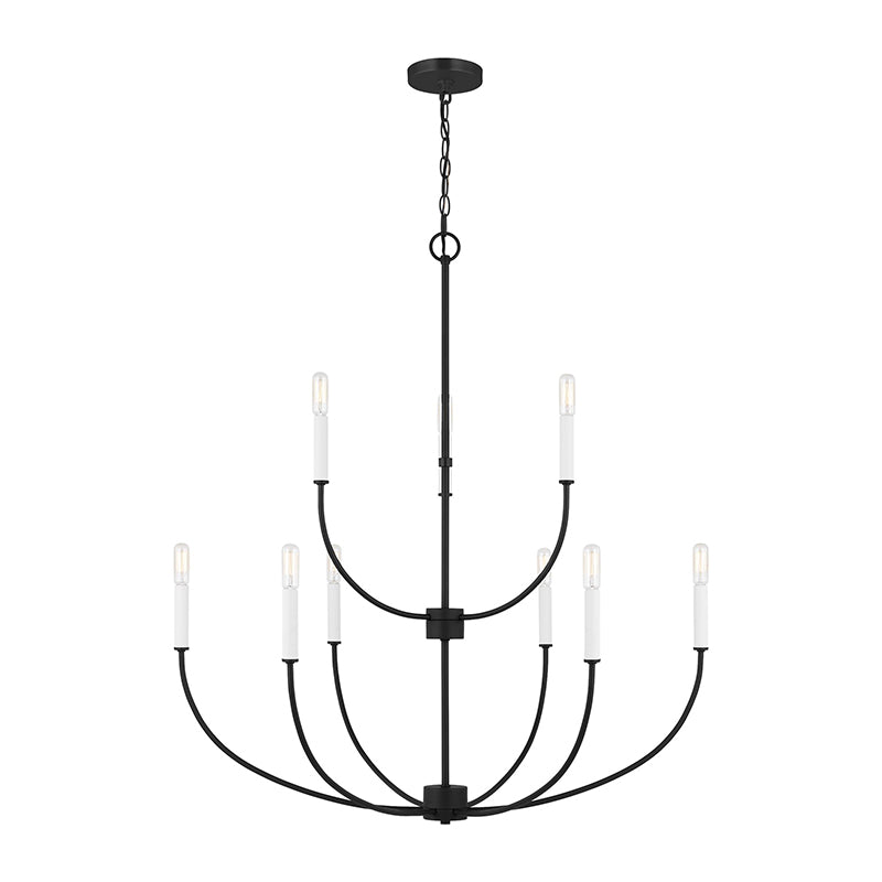 Sea Gull 3167109 Greenwich 9-lt 32" Chandelier