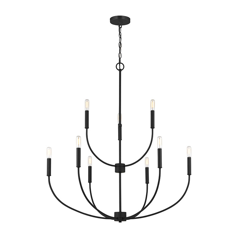 Visual Comfort 3167109 Greenwich 9-lt 32" Chandelier