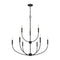 Sea Gull 3167109 Greenwich 9-lt 32" Chandelier