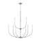 Sea Gull 3167109 Greenwich 9-lt 32" Chandelier