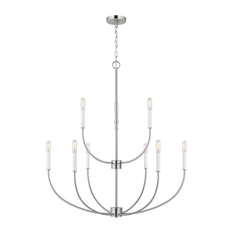 Sea Gull 3167109 Greenwich 9-lt 32" Chandelier