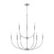 Sea Gull 3167109 Greenwich 9-lt 32" Chandelier