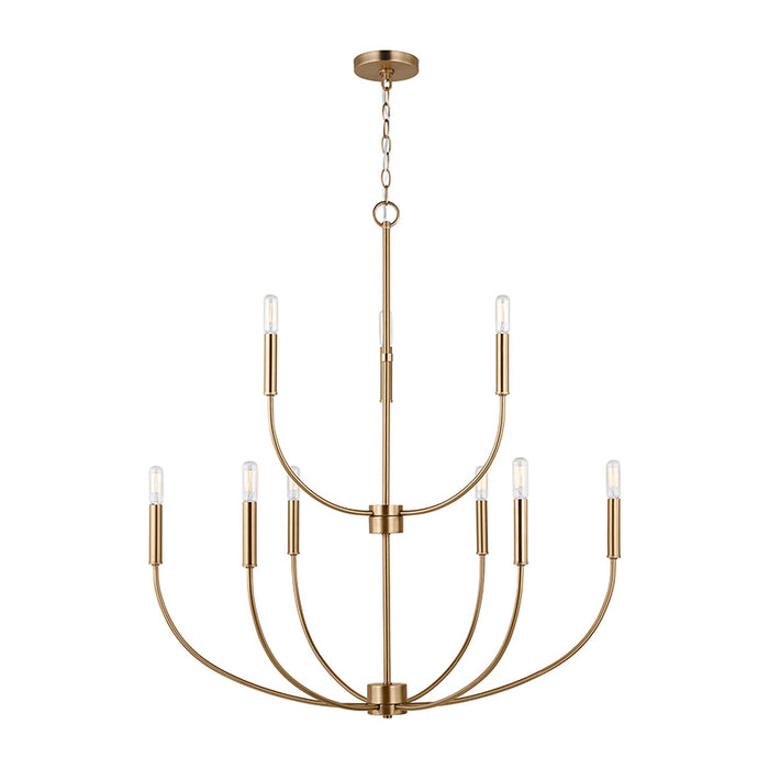 Sea Gull 3167109EN Greenwich 9-lt 32" LED Chandelier