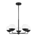 Sea Gull 3168105EN3 Alvin 5-lt 26" LED Chandelier