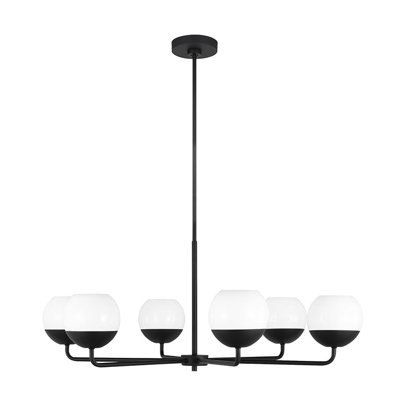 Visual Comfort 3168106EN3 Alvin 6-lt 38" LED Chandelier