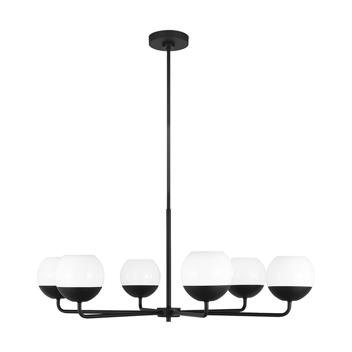 Sea Gull 3168106EN3 Alvin 6-lt 38" LED Chandelier