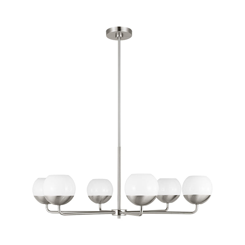 Visual Comfort 3168106EN3 Alvin 6-lt 38" LED Chandelier