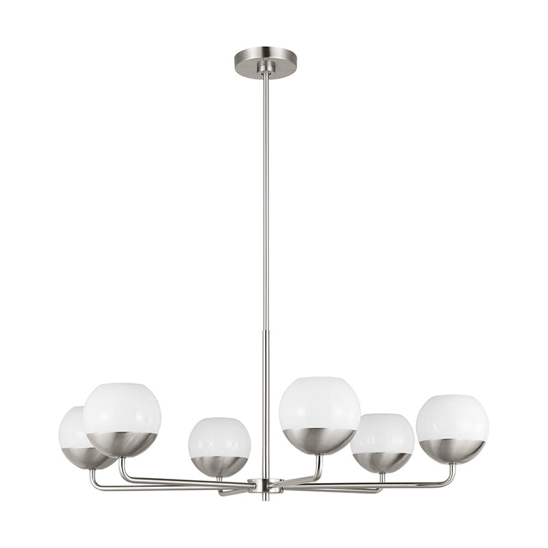Visual Comfort 3168106EN3 Alvin 6-lt 38" LED Chandelier
