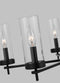 Sea Gull 3190305 Zire 5-lt 26" Chandelier