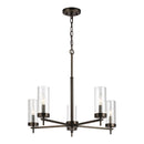 Sea Gull 3190305 Zire 5-lt 26" Chandelier