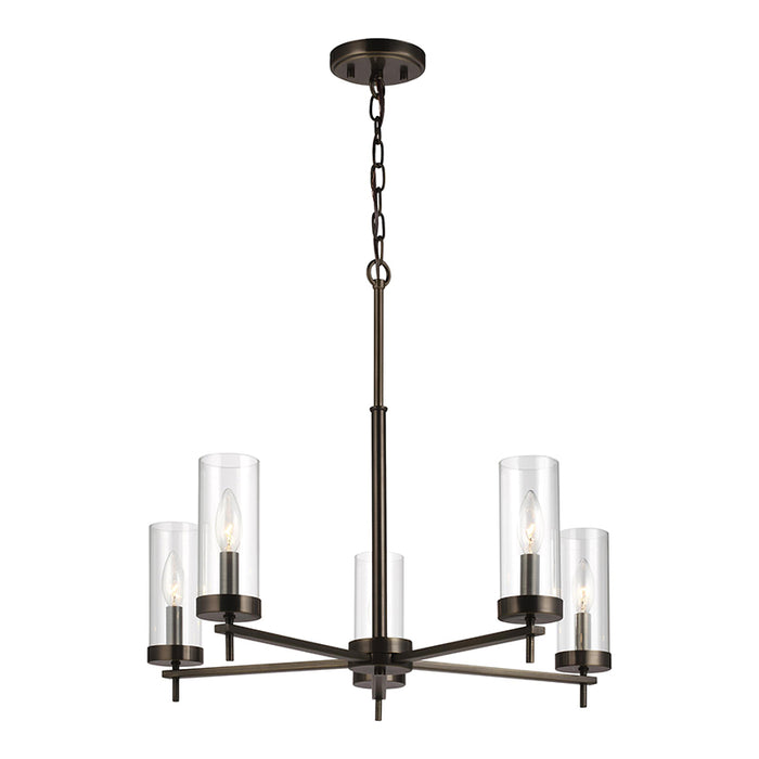Sea Gull 3190305 Zire 5-lt 26" Chandelier