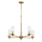 Sea Gull 3190305 Zire 5-lt 26" Chandelier