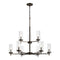 Sea Gull 3190309 Zire 9-lt 32" Chandelier