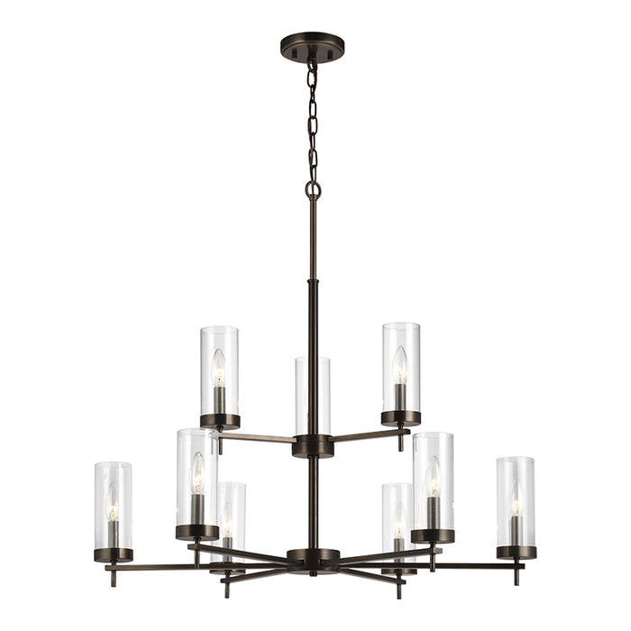 Sea Gull 3190309 Zire 9-lt 32" Chandelier