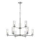 Sea Gull 3190309EN Zire 9-lt 32" LED Chandelier