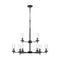 Sea Gull 3190309EN Zire 9-lt 32" LED Chandelier