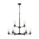 Sea Gull 3190309EN Zire 9-lt 32" LED Chandelier