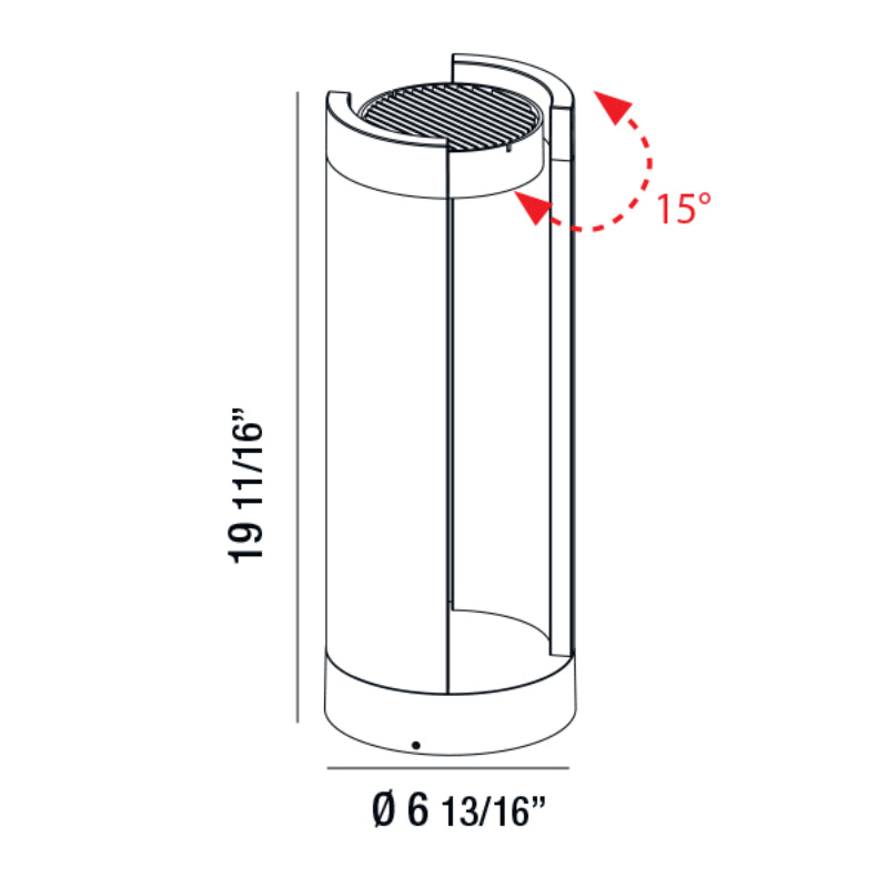 Eurofase 31922 Danyon 1-lt 20" Tall LED Outdoor Bollard