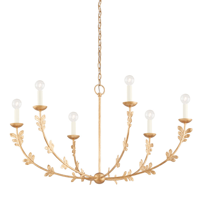 Troy F4440 Florian 6-lt 40" Chandelier