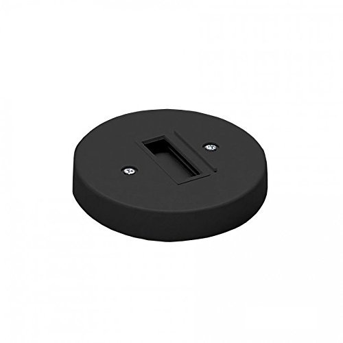 WAC J System Round Monopoint Canopy Adapter | JMP-BK | WAC Lighting ...
